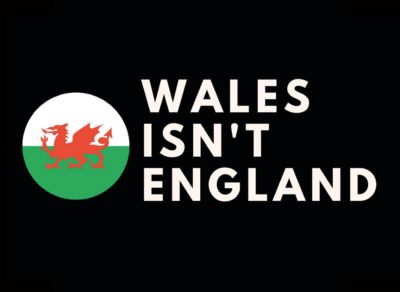 Sticker: Wales isn't England