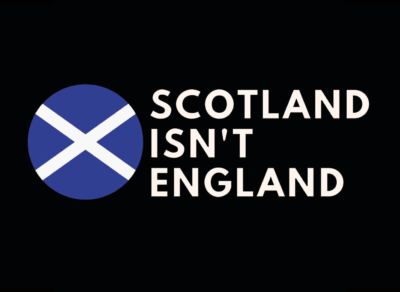 Sticker: Scotland isn't England