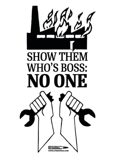 Sticker: Show Them Who's Boss - NO ONE