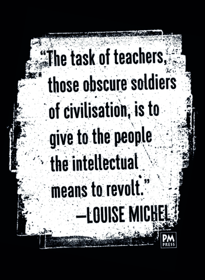 Sticker: Louise Michel - Education Quote
