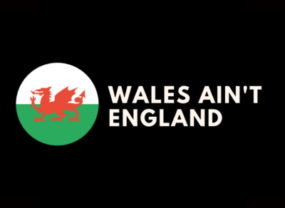 Sticker: Wales ain't England