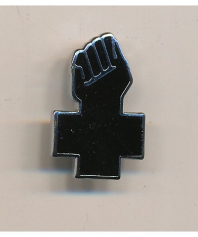 Enamel Badge: Anarchist Black Cross