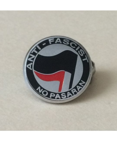 Enamel Badge: Anti-Fascist / No Pasaran