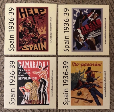 Coasters: Set Of 4 - Spanish Civil War Posters