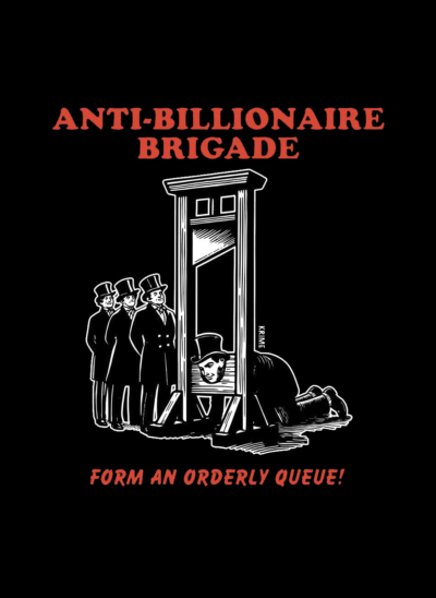 Sticker: Anti-Billionaire Brigade